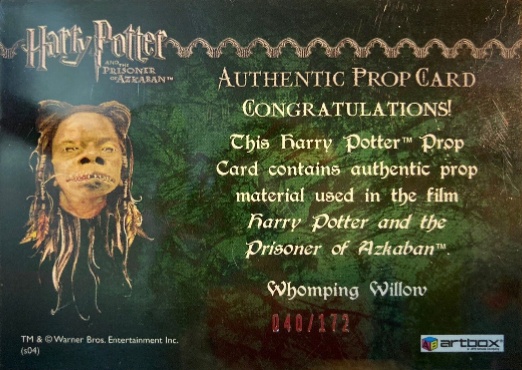 The Whomping Willow - Back