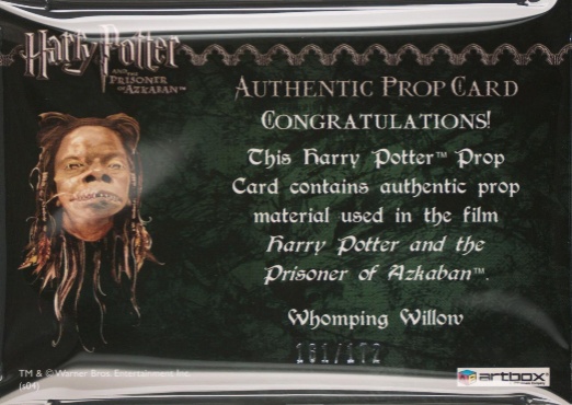 The Whomping Willow - Back