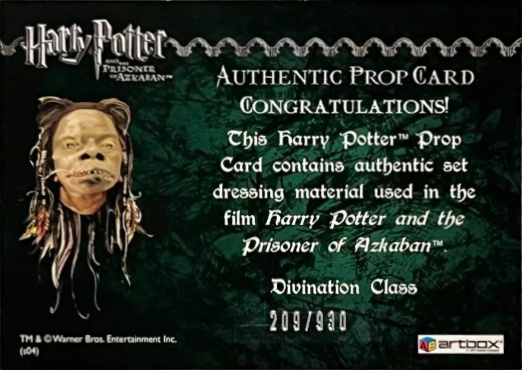 Divination Class Cloth - Back