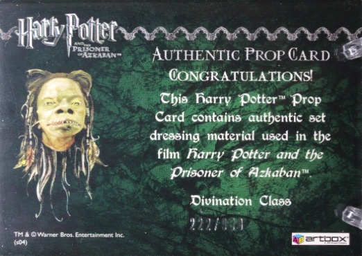 Divination Class Cloth - Back