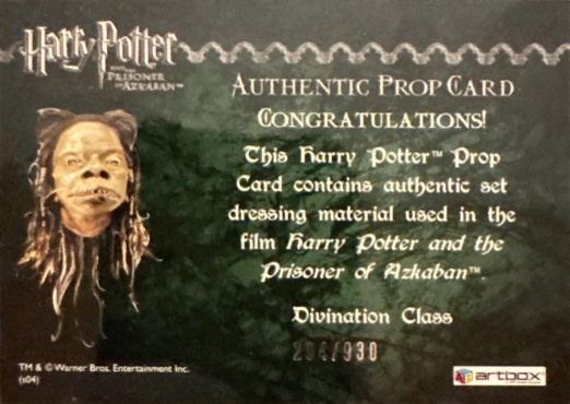 Divination Class Cloth - Back