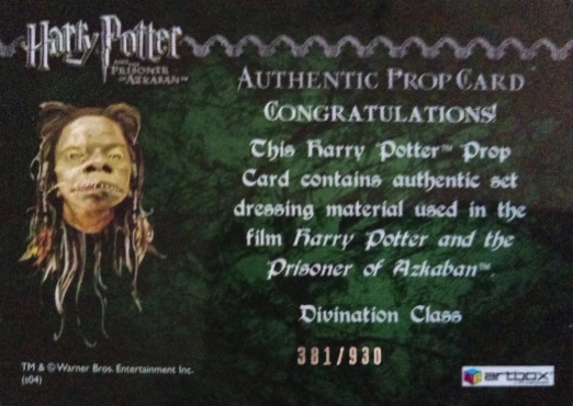 Divination Class Cloth - Back