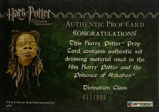 Divination Class Cloth - Back