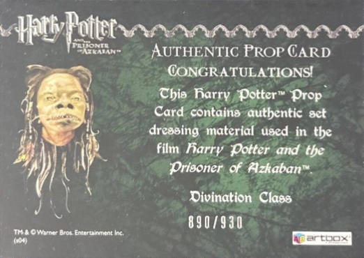 Divination Class Cloth - Back