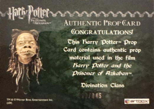 Divination Class Table Cloth - Back