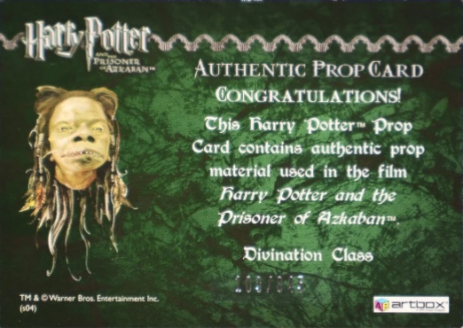 Divination Class Table Cloth - Back