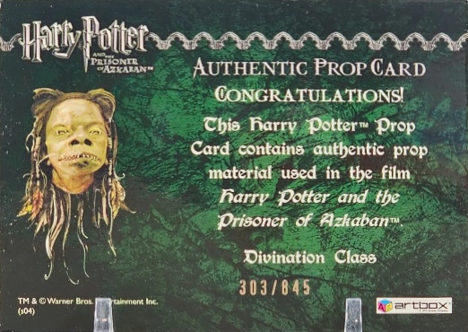 Divination Class Table Cloth - Back