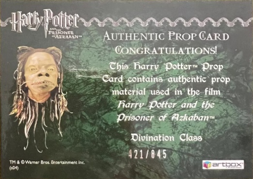 Divination Class Table Cloth - Back