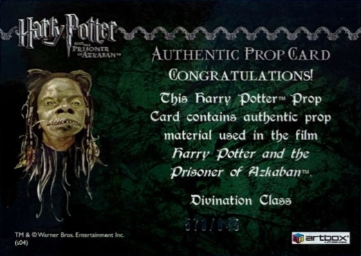 Divination Class Table Cloth - Back