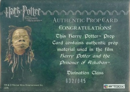 Divination Class Table Cloth - Back