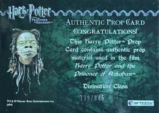 Divination Class Table Cloth - Back