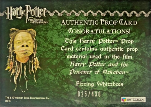 Fizzing Whizzbees - Back