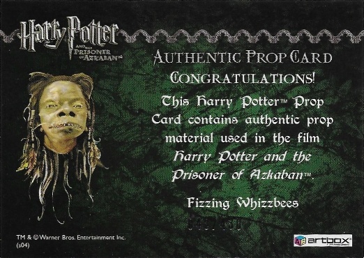 Fizzing Whizzbees - Back