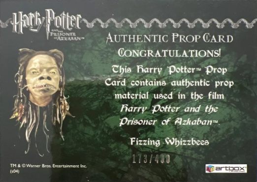 Fizzing Whizzbees - Back