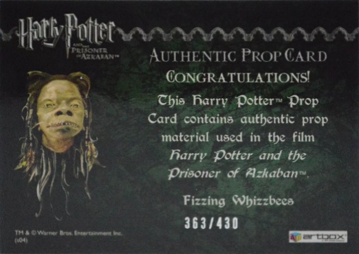 Fizzing Whizzbees - Back