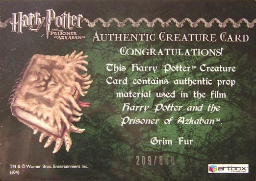 Grim Fur - Back