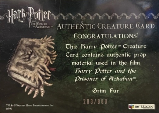 Grim Fur - Back