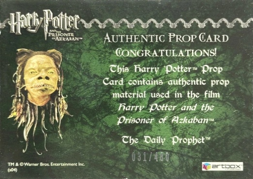 The Daily Prophet - Back