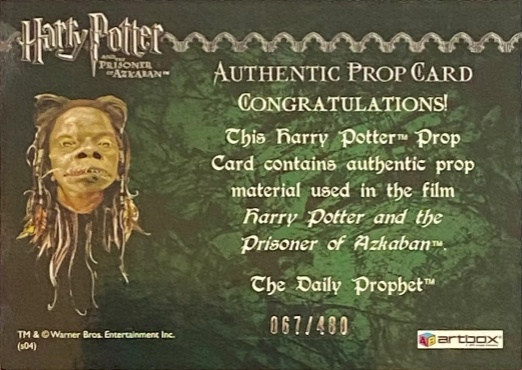 The Daily Prophet - Back