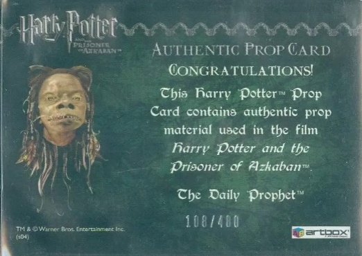 The Daily Prophet - Back