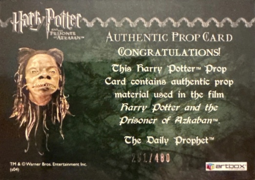 The Daily Prophet - Back