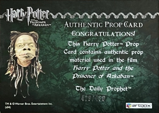 The Daily Prophet - Back