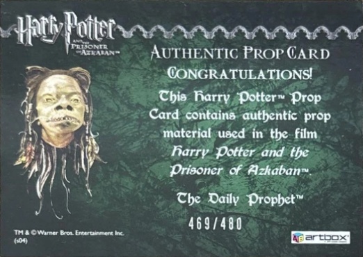 The Daily Prophet - Back