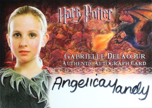 Angelica Mandy as Gabrielle Delacour - Front