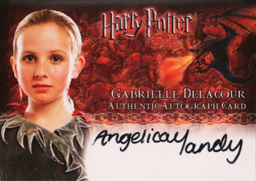 Angelica Mandy as Gabrielle Delacour - Front