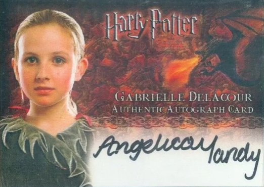 Angelica Mandy as Gabrielle Delacour - Front