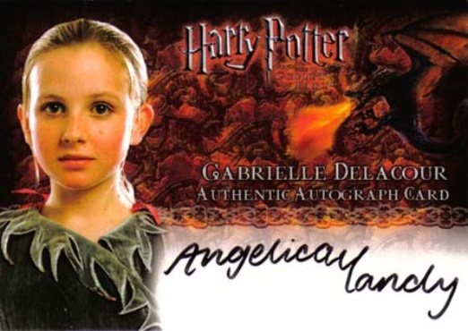 Angelica Mandy as Gabrielle Delacour - Front