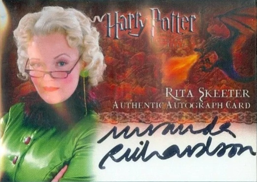 Miranda Richardson as Rita Skeeter - Front