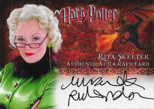Miranda Richardson as Rita Skeeter - Front