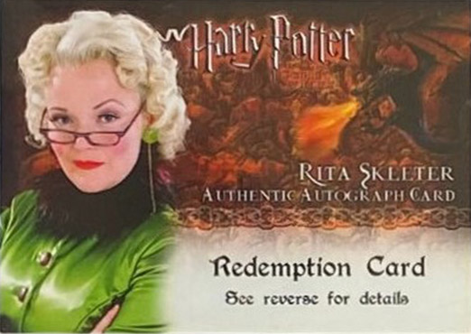Redemption Card Front