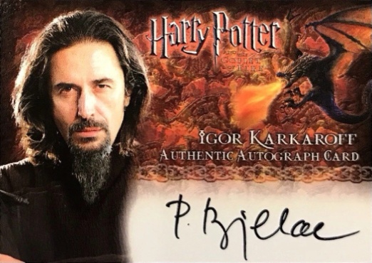 Predrag Bjelac as Igor Karkaroff - Front