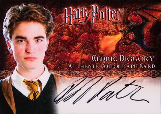 Robert Pattinson as Cedric Diggory - Front