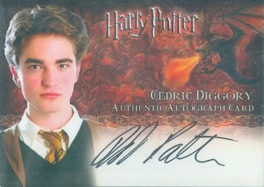 Robert Pattinson as Cedric Diggory - Front