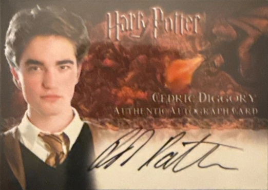 Robert Pattinson as Cedric Diggory - Front