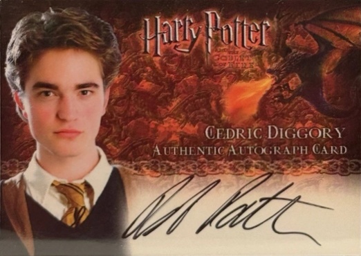 Robert Pattinson as Cedric Diggory - Front
