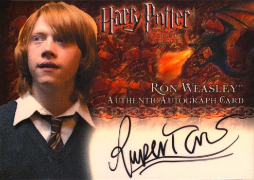 Rupert Grint as Ron Weasley - Front