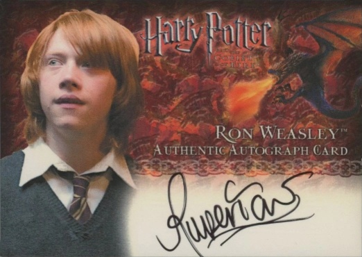Rupert Grint as Ron Weasley - Front