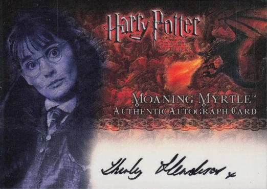 Shirley Henderson as Moaning Myrtle - Front