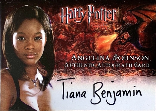 Tiana Benjamin as Angelina Johnson - Front