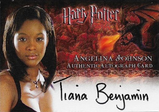 Tiana Benjamin as Angelina Johnson - Front