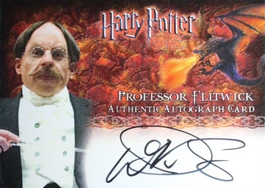 Warwick Davis as Professor Flitwick - Front