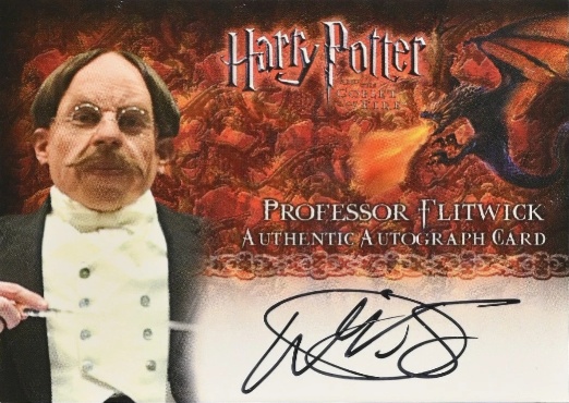 Warwick Davis as Professor Flitwick - Front