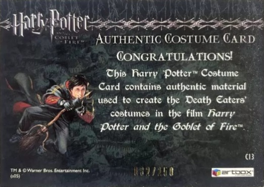 C13 - Death Eater Robes - Back