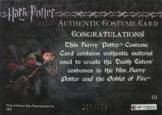 C13 - Death Eater Robes - Back