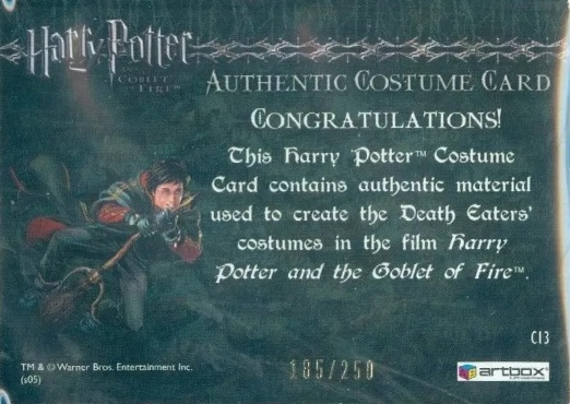 C13 - Death Eater Robes - Back