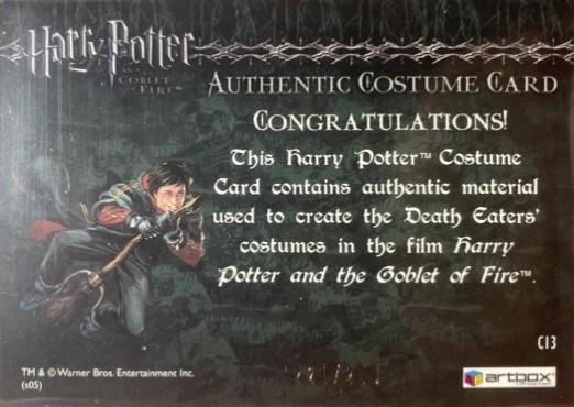 C13 - Death Eater Robes - Back